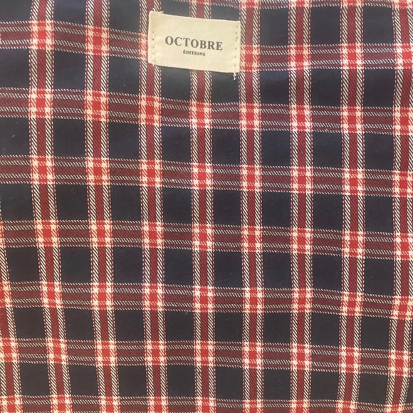 Sezane NWOT Octobre Edition Tote Bag - Picture 3 of 4